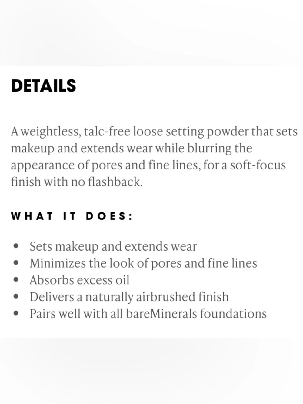 bareMinerals Illuminating Mineral Veil Full Sized and Sealed